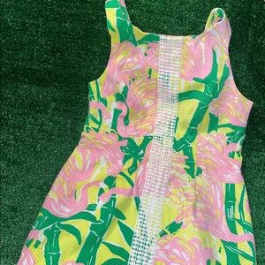 Lilly Pulitzer Floral Target Fan Dance Dress